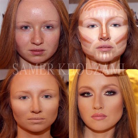 Highlighting And Contouring Face Looking Amazing Before And After