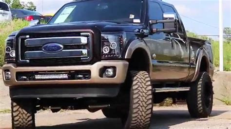 Lifted 2014 F250 King Ranch Superduty 8 Inch Pro Comp Lift Youtube
