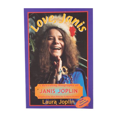 Love Janis By Laura Joplin Signed Paperback Book Shop The Janis