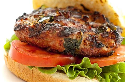 Recipe For Spinach And Feta Turkey Burger Life S Ambrosia Life S Ambrosia