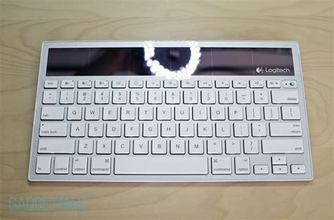 Logitech K Wireless Solar Keyboard Review Gadgetmac