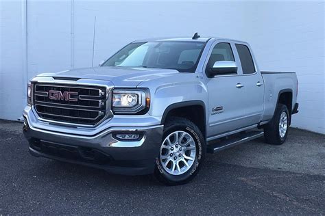 Pre Owned 2017 Gmc Sierra 1500 4wd Double Cab 1435 Sle Extended Cab In