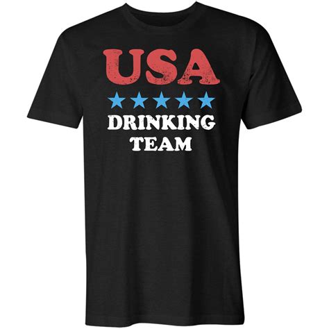 Usa Drinking Team T Shirt 4th Of July T Shirt Etsy
