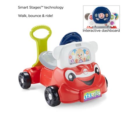 Fisher Price Laugh And Learn 3 In 1 Smart Car