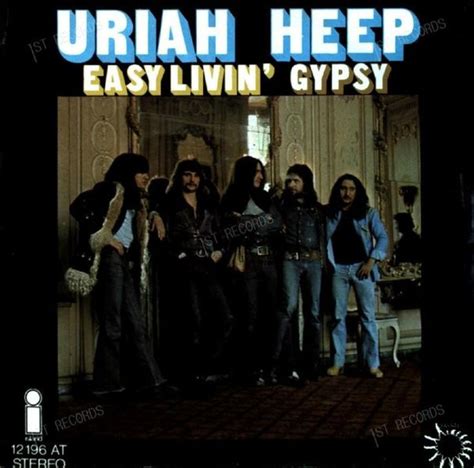 Uriah Heep Easy Livin Gypsy 7in Vgvg 1st Records