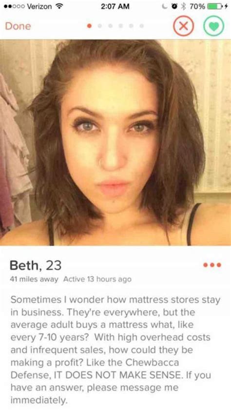 These Shocking Tinder Profiles Get Right To The Point Tinder Humor
