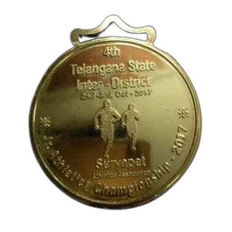 Golden Sports Brass Medal At Rs 120piece In New Delhi Id 26450293330