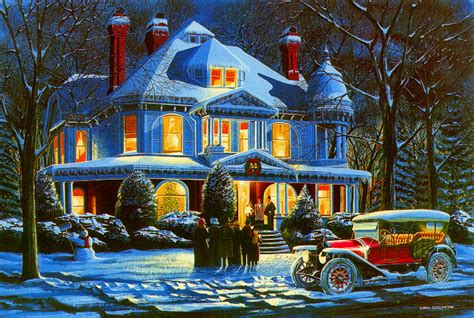 Old Fashioned Christmas By Ken Eberts