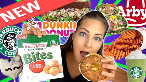 Newest Fast Food Items Cheatday Youtube