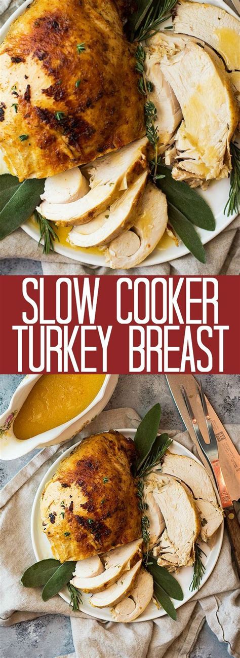 This Slow Cooker Turkey Breast Is Perfect For A Smaller Thanksgiving