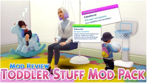 Toddler Stuff Mod Pack Mod EspaÑol Los Sims 4 Youtube