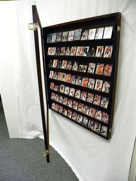 You can lightly clamp or hold them together until the glue somewhat dries. Card Display Case Deep BLK Can Hold up to 60-74 non Graded ...