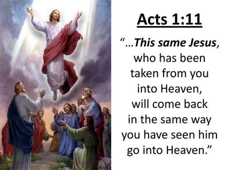 Ascension Commemorates The Day That Jesus Ascended Into Heaven After