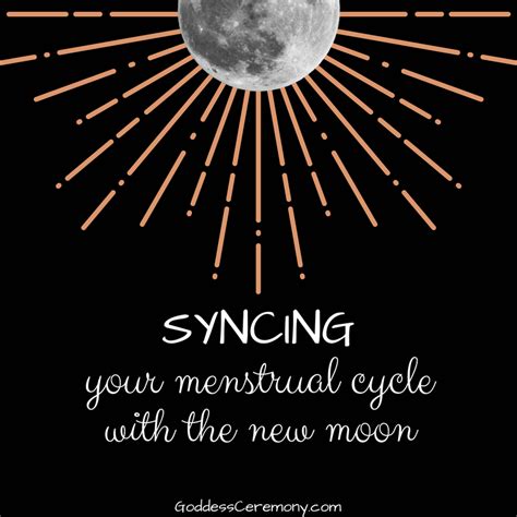 How To Sync Your Menstrual Cycle With The New Moon