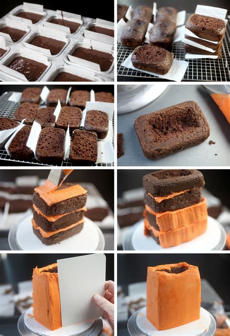 See more ideas about cake pans, cake, square cake pans. Trick or Treat Mini Cakes - bakerella.com