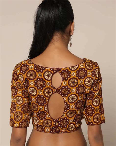 Cotton Saree Blouse Back Neck Designs Images Apparel Wholesale
