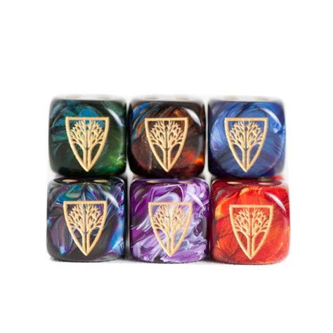 Wyrmwood Logo Dice Set Logo Dungeons And Dragons Color