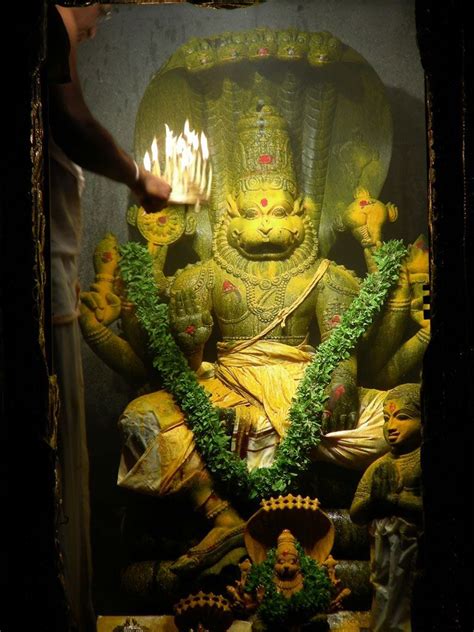 Lord Narasimha Swamy And Prahlada Gods And Goddesses Indian Gods