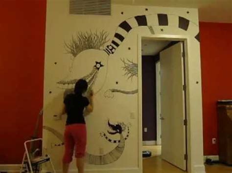 Stop your child from drawing on the walls by. Drawing On The Wall - YouTube