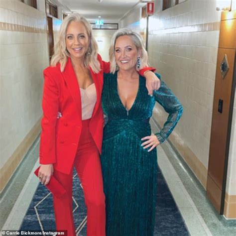 The Projects Carrie Bickmore And Fifi Box Check Out Of A Sydney Hotel After A Wild Girls Night