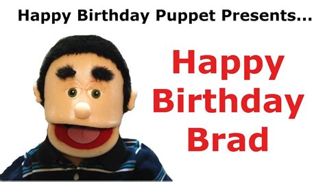 Happy birthday to you squashed tomatoes and stew, bread and butter in the gutter, happy birthday to you. Funny Happy Birthday Brad - Birthday Song - YouTube