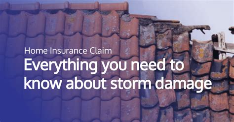 How To Make A Home Insurance Claim For Storm Damage