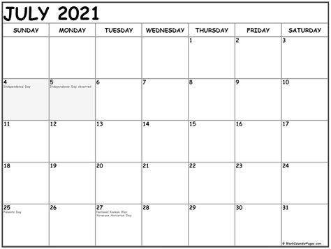 They would never let you forget any important event, keep track of your diet, and walks. July 2020 calendar with holidays