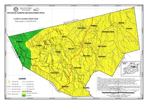 Land Classification Ppdo Bohol