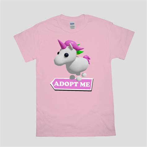 Unicorn Adopt Me Pet Roblox T Shirt Etsy
