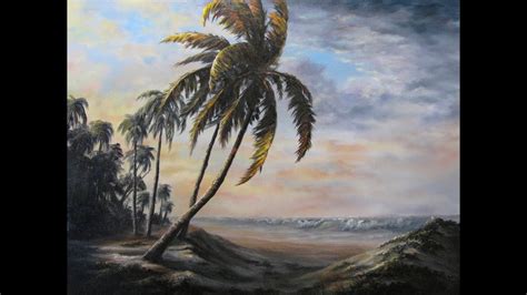 Paint With Kevin Hill Sunlit Palm Youtube