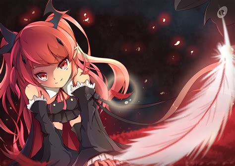 Animal Bat Dress Feathers Gothic Krul Tepes Long Hair Owari No Seraph