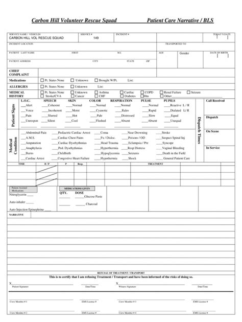 Printable Ems Pcr Template Fill Online Printable Fillable Blank Ems