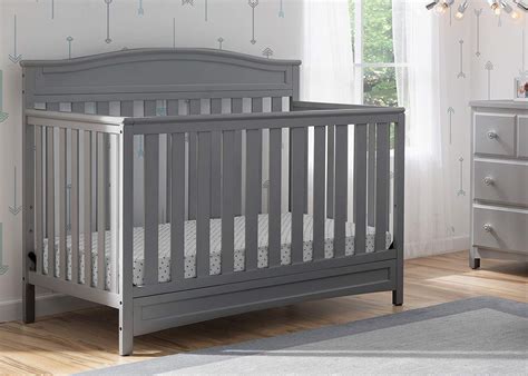 Convertible Baby Crib Grey Sacramento Jnco Deals