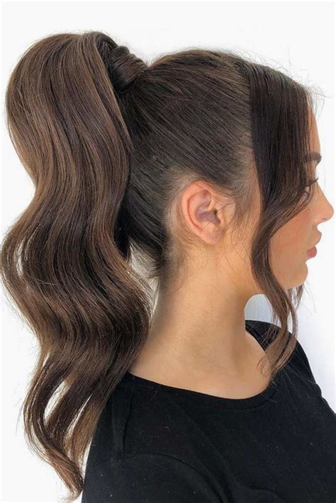 How To Do A Messy High Ponytail With Long Hair Best Simple Hairstyles