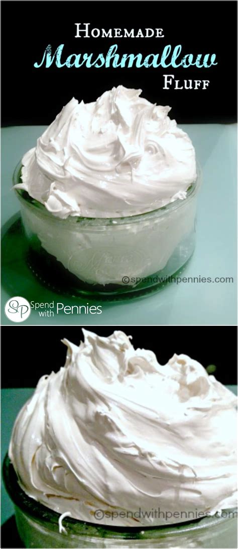 Homemade Marshmallow Fluff Recipe Spend With Pennies