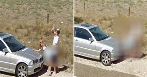 Google Street View Couple Caught Having Sex By Side Of The Road Mirror Online