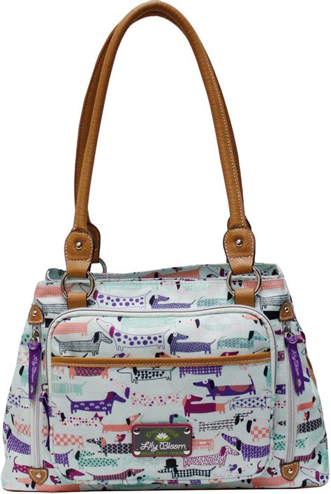 Lily Bloom Totally Paw Some Maggie Satchel Handbag One Size Light Green