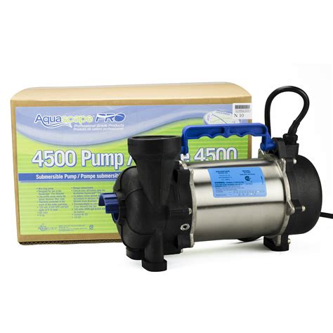 Ideal for use in pond skimmers and pondless® waterfall vaults. AquascapePRO® Pond Pumps - Aquascapes