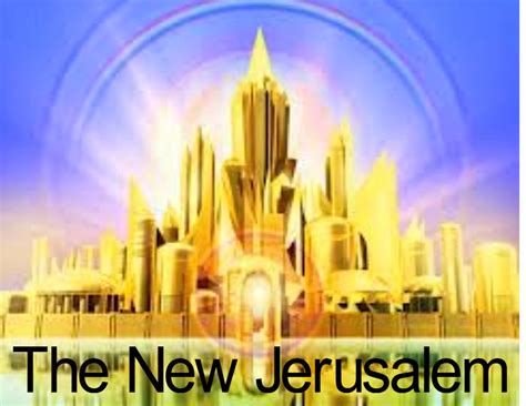 Maxevangel Anticipating The New Jerusalem