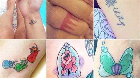 14 Tiny And Adorable Disney Tattoos
