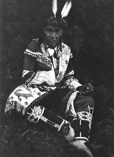 A Mi Kons Aka Little Beaver Near Lac Du Flambeau Wisconsin Ojibwa 1924 Native American