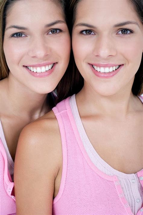 Teenage Twin Sisters Photograph By Ian Hootonscience Photo Library