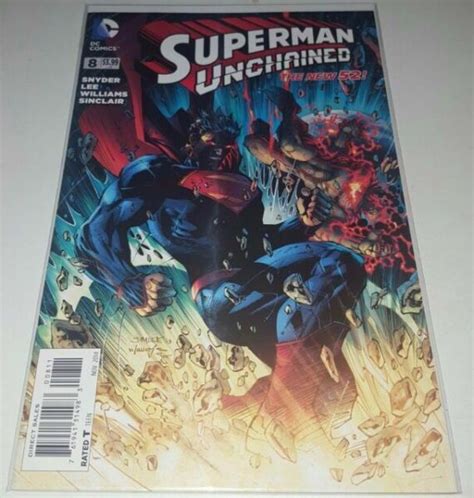 Superman Unchained 8 Dc Comics Jim Lee For Sale Online Ebay