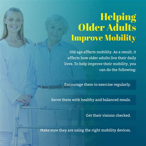 Helping Older Adults Improve Mobility Gatewayhealthcareservicesllc Seniorcare Mobility