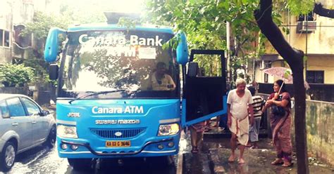 This is one of india's largest banks. Canara Bank's ATM Bus: A Relief from Long Queues to ...