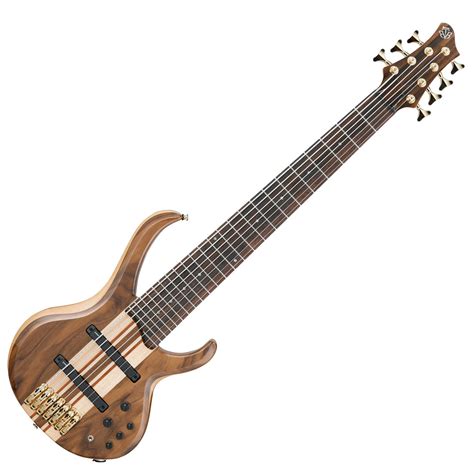 Ibanez Btb7 7 String Thru Neck Bass Guitar Natural Flat At