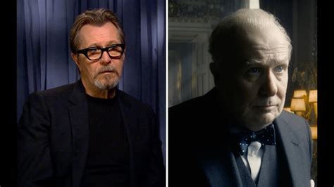Gary oldman could be an oscars frontrunner if the first reviews for darkest hour are to be believed. Gary Oldman stayed in full Winston Churchill makeup on the ...