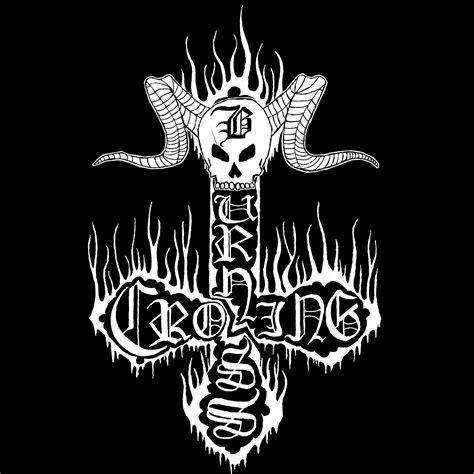 Burning Cross Black Metal