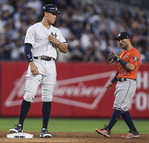 The Back And Forth Battle Of Jose Altuve Aaron Judge