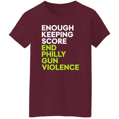 Philadelphia Eagles Enough Keeping Score End Philly Gun Violence End Philly Gun Violence